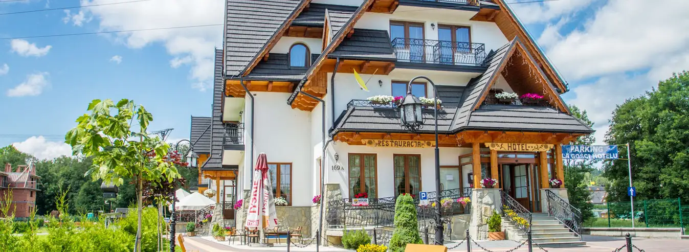 Hôtel Białka Tatrzańska Tatry vacances à la montagne Pologne - vue de face