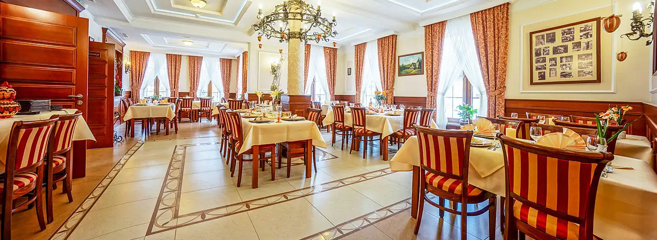 Hôtel Białka Tatrzańska Tatry vacances à la montagne Pologne - une salle à manger fixe