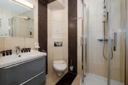 Salle de bain de l’hôtel